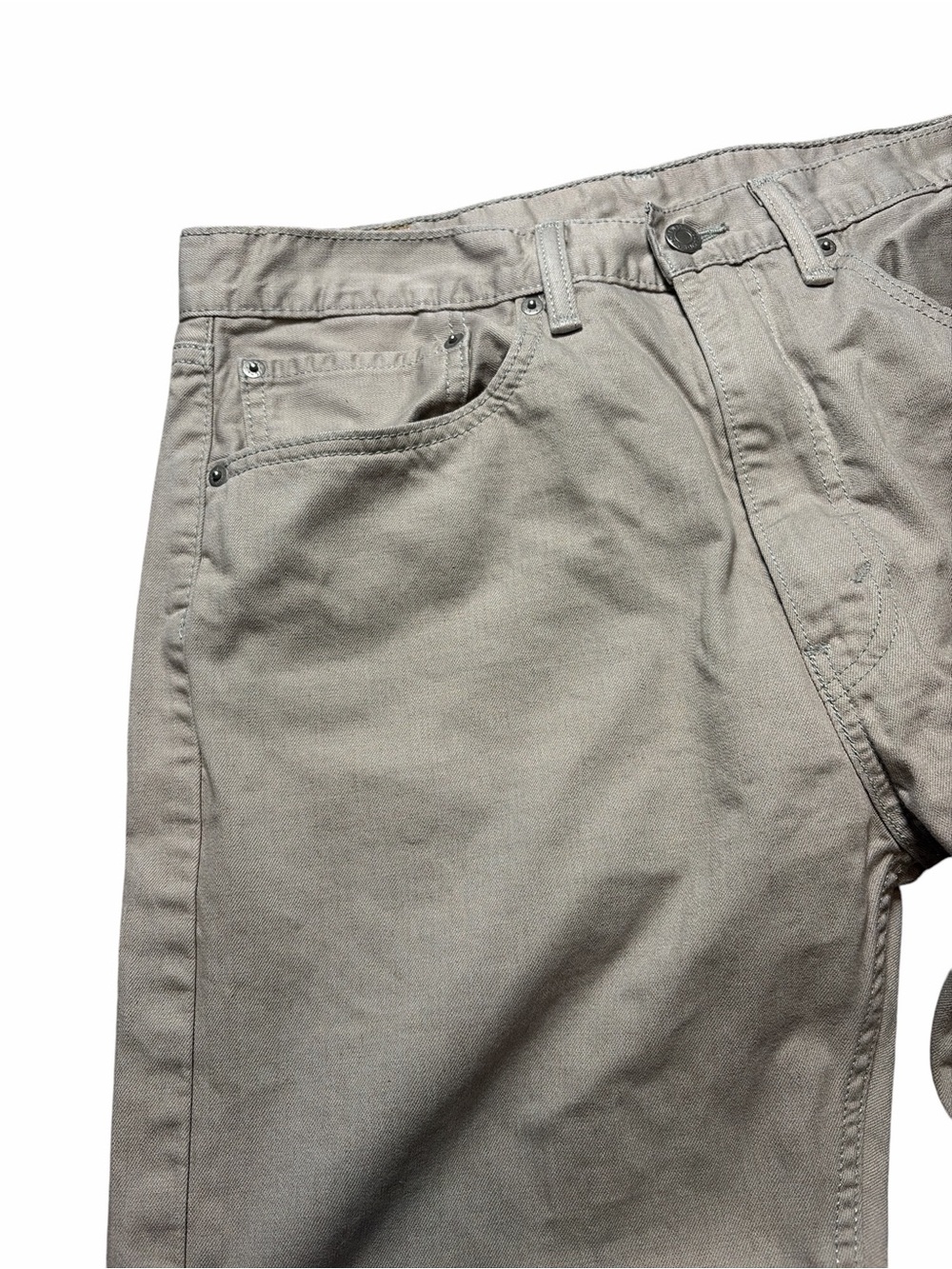 Levi's 505 Regular Fit Men’s Pants  100%   Sz 36x32 - Picture 2 of 12